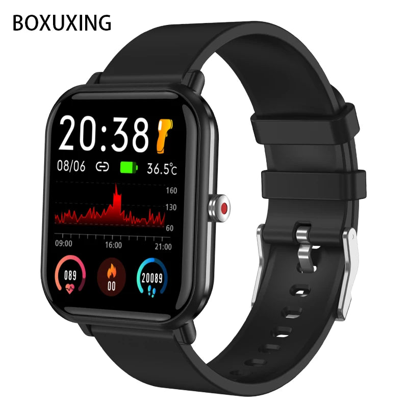 2024 New Smart Watch Men Blood Oxygen Monitoring Sports Fitness Watch Man Woman Body Temperature Monitor Smart Watch For Xiaomi